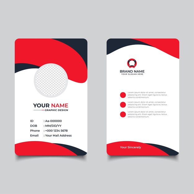Id Card Design